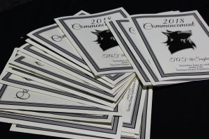TAF@Saghalie commencement programs.